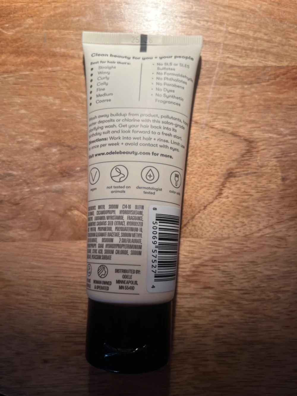 5/$25 Odele Clarifying Shampoo Mini
